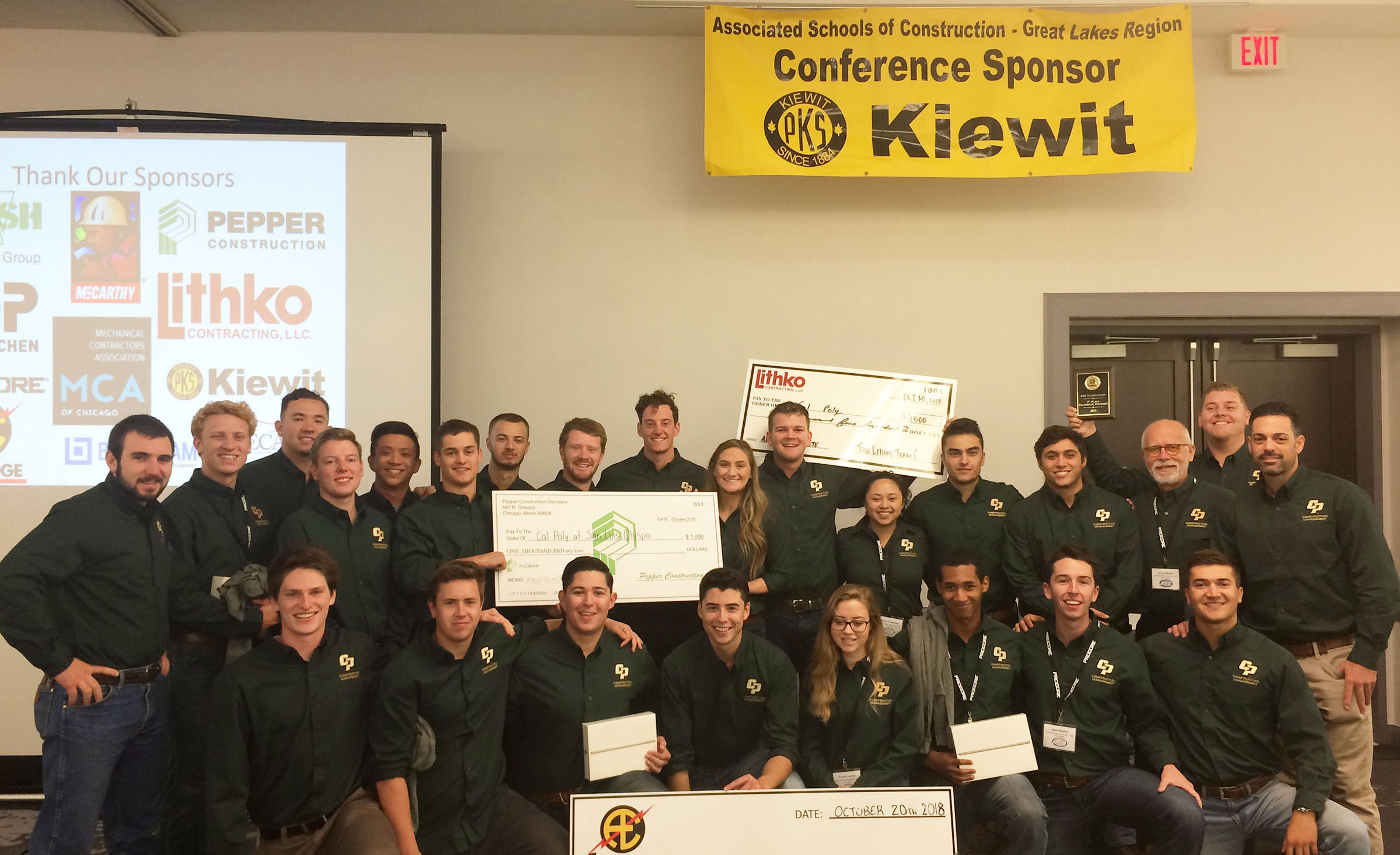 Cal Poly Construction Management Students Sweep Invitational
